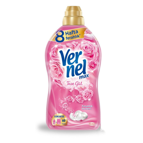 VERNEL MAX SUAVIZANTE 1440 ML ROSA FRESCA
