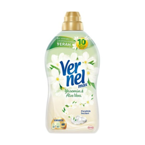 VERNEL MAX SUAVIZANTE 1440 ML JAZMÍN-ALOE VERA
