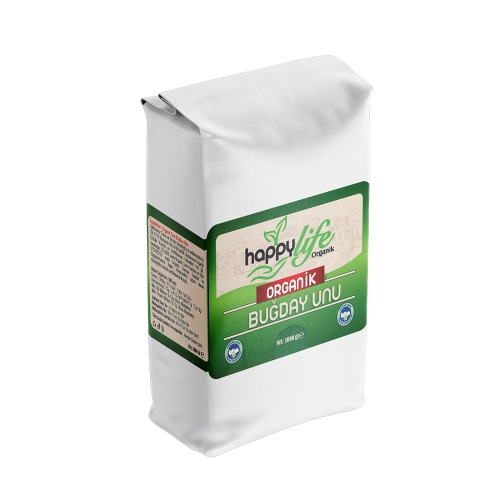 HAPPY LIFE HARINA DE TRIGO ORGANIC 1000 GR