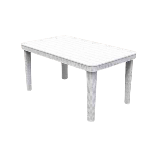 90*150 ECO ELEGANTE MESA SIN VIDRIO RADDAN