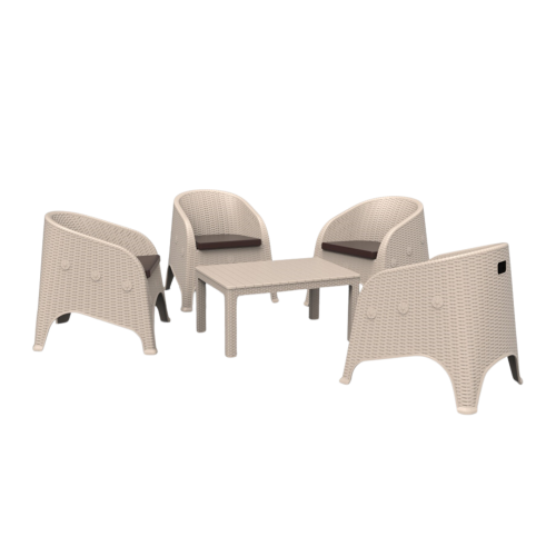 CONJUNTO DE SOFÁS OLIVYA 4