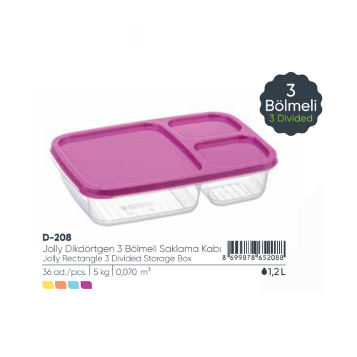 JOLLY 3 CAJA DE ESTRANGOS DIVIDIDOS 1,2 lt