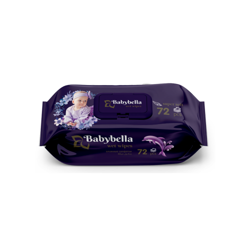 TOALLITAS HÚMEDAS BABYBELLA 72 PIEZAS (LABELLA)