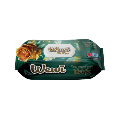 WEWİ TOALLITAS HÚMEDAS 120 PIEZAS (ROSA)