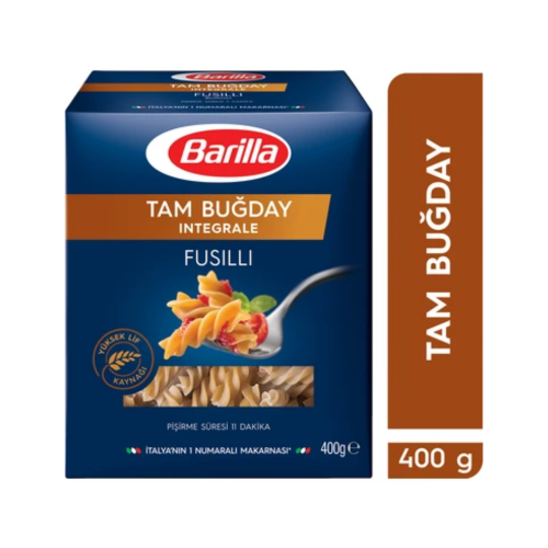 BARILLA TRIGO INTEGRAL FUSILLI 400 GR