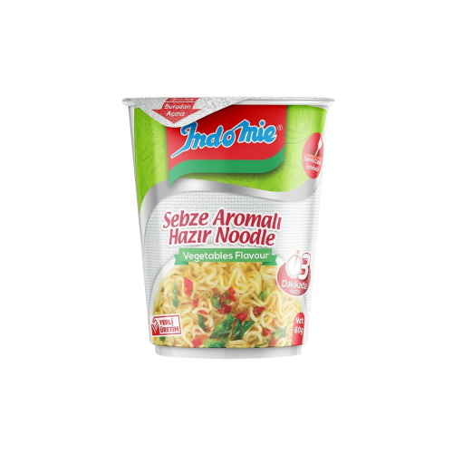 INDOMIE NOODLE CUP SABOR VEGETAL 60 GR
