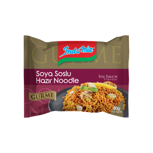 INDOMIE GOURMET CON SALSA DE SOJA 80GR