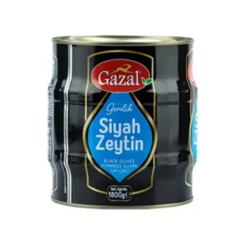 GAZAL 1800 GR NEGRO ACEITUNA BARREL