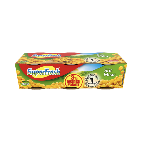 SUPERFRESH MAÍZ ENLATADO 3*200 GR