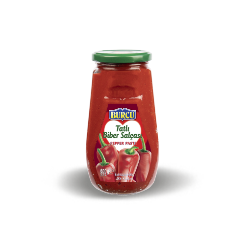 PASTA DE PIMIENTO BURCU 600 GR DULCE