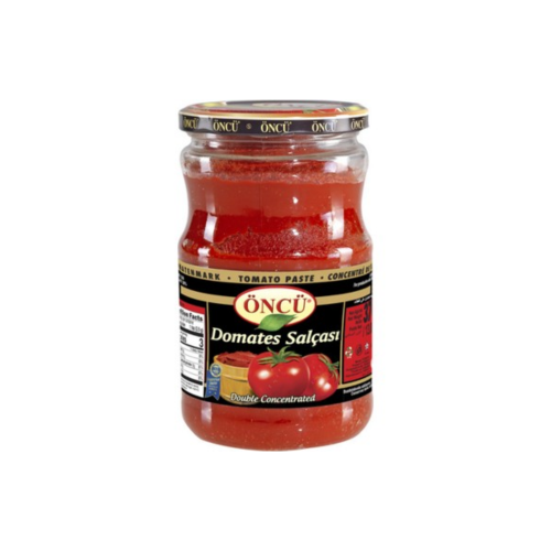 ÖNCÜ PASTA DE TOMATE GLASS 370 GR