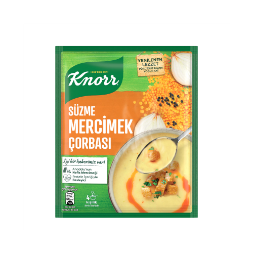 SOPA KNORR DE LENTEJAS
