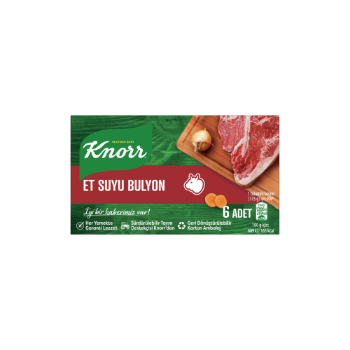 KNORR BULYON 3 LT CALDO DE CARNE - 6 PZ