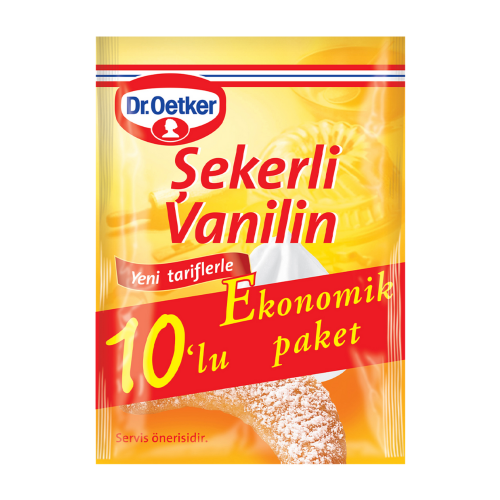 DR. OETKER SUGAR VANILLINE 10 PZ 50 GR