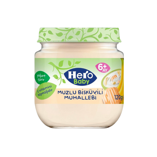 ÜLKER HERO BABY GALLETA DE PLÁTANO 120GR