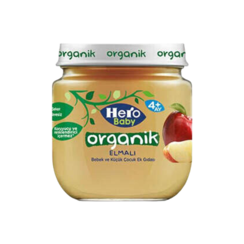 ÜLKER HERO BABY PURÉ DE MANZANA ECOLÓGICO 120GR