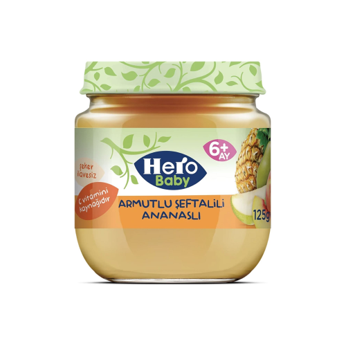 ÜLKER HERO BABY PERA&MELOCOTÓN&PIÑA 120GR