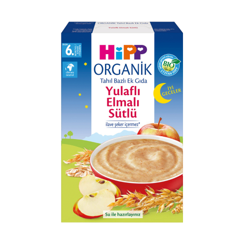 HİPP GOOD NIGHT LECHE ECOLÓGICA AVENA MANZANA 250 GR