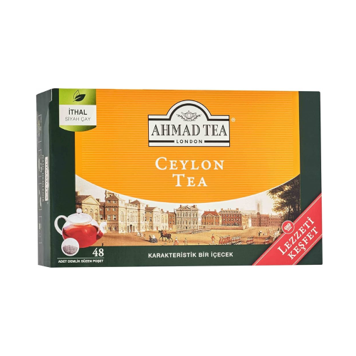 AHMAD TEA BOLSITAS 48 PAQUETES CEILÁN