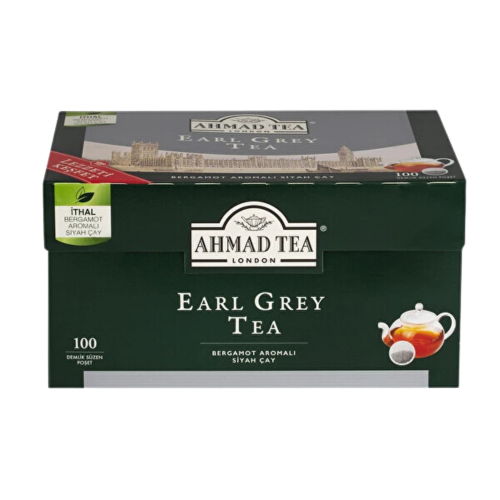 AHMAD TÉ BOLSITAS 100 PAQUETES EARL GRAY