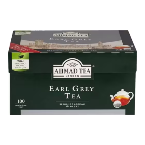 AHMAD TÉ BOLSITAS 100 PAQUETES EARL GRAY