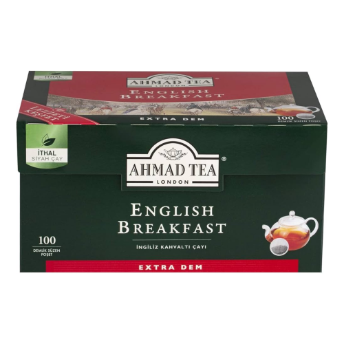 AHMAD TÉ BOLSITAS 100 PACKS DESAYUNO