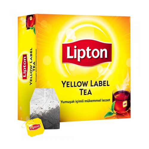 LIPTON ETIQUETA AMARILLA 100 PIEZAS