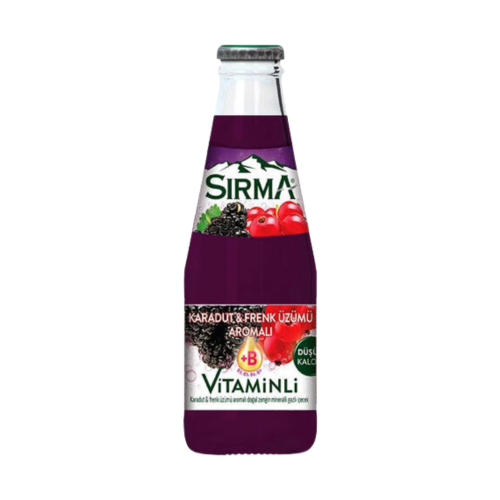 SIRMA SODA UVA NEGRA Y ROJA 200 ML