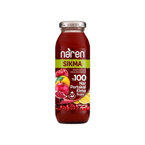 NAREN 250 ML 100% MANZANA NARANJA GRANADA