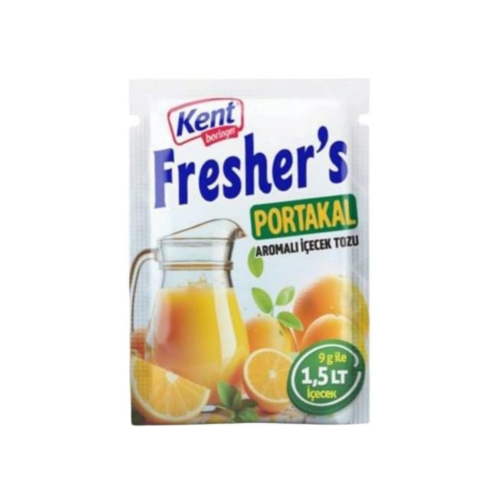 BEBIDA EN POLVO FRESHER'S 9 GR NARANJA