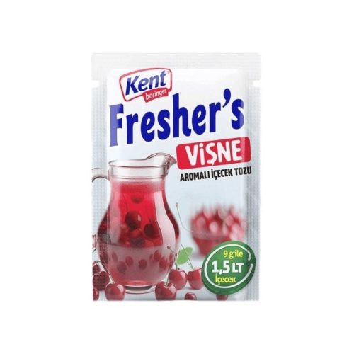 BEBIDA EN POLVO FRESHER'S 9 GR CEREZA