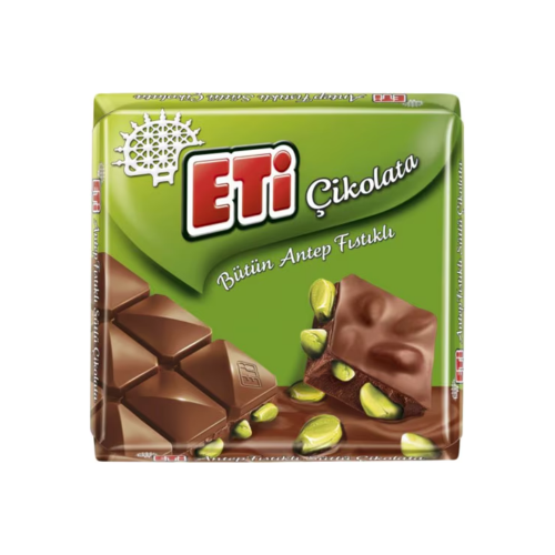 ETI PISTACHO CUADRADO CHOCOLATE 60GR
