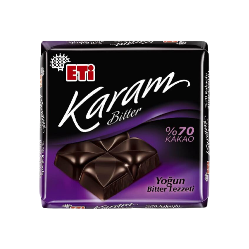 ETI KARAM CHOCOLATE AMARGO %70 60GR