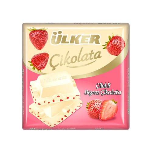 ÜLKER CUADRADO DE CHOCOLATE FRESA 60GR