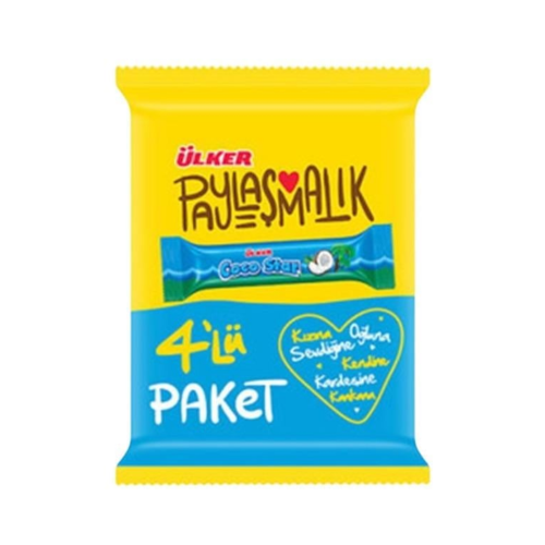 ÜLKER COCOSTAR 4 PIEZAS 100GR