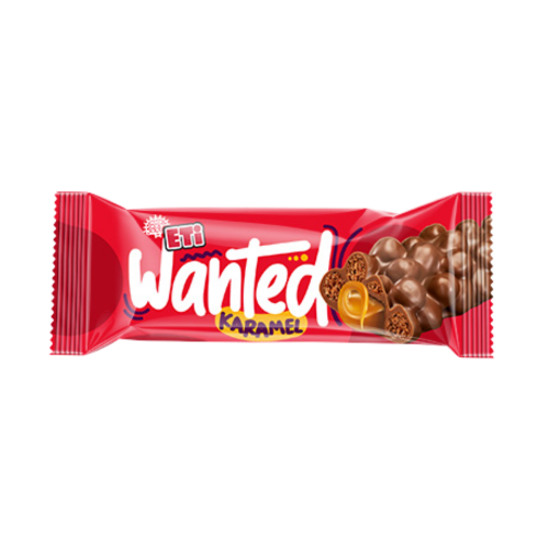 ETI WANTED CHOCOLATE CARAMELO 32GR