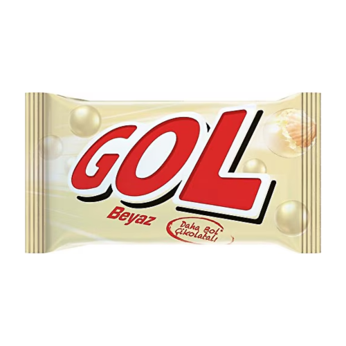 TADELLE GOL CHOCOLATE CON LECHE RECUBIERTO BLANCO 33 GR