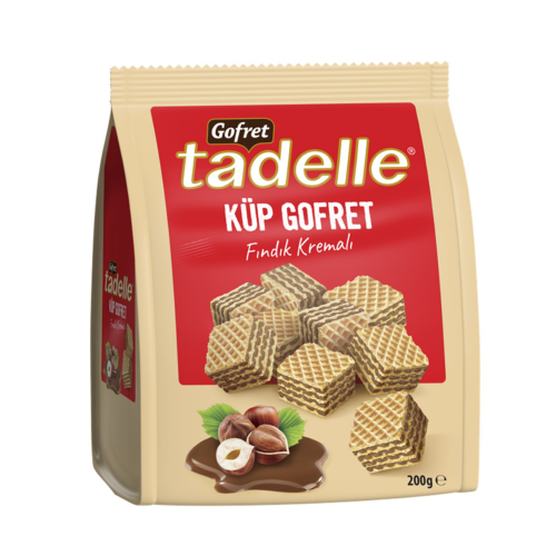 TADELLE CUBOS CON CREMA DE AVELLANAS