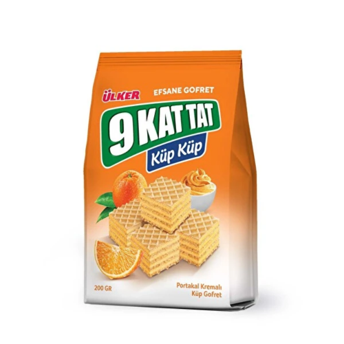 ÜLKER 9 KAT TAT CUBE NARANJA 200GR
