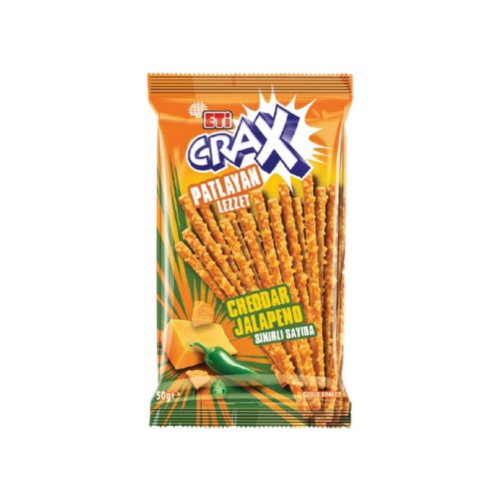 ETI CRAX SABOR CHEDDAR JALAPONE 50GR
