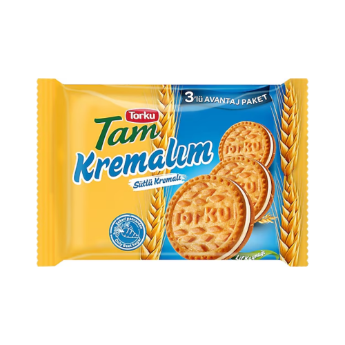 GALLETA DE CREMA DE LECHE INTEGRAL TORKU 249 GR