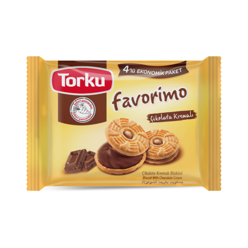 TORKU FAVORIMO CREMA DE CHOCOLATE CON GALLETA DE NATA (4X61GR)