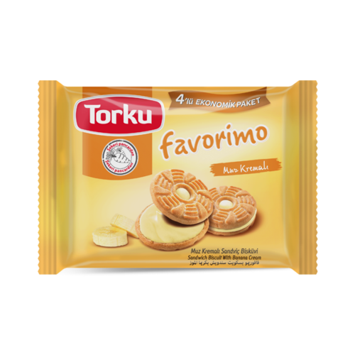 GALLETAS DE PLÁTANO TORKU CON NATA (4X61GR)