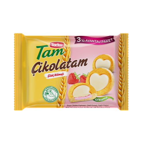 TORKU GALLETA DE FRESA Y CHOCOLATE ENTERO 83 GR