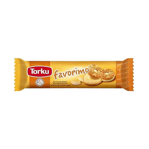 GALLETAS DE CREMA DE PLÁTANO TORKU FAVORIMO 61 GR