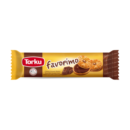 GALLETA DE CREMA DE CHOCOLATE TORKU FAVORIMO 61 GR