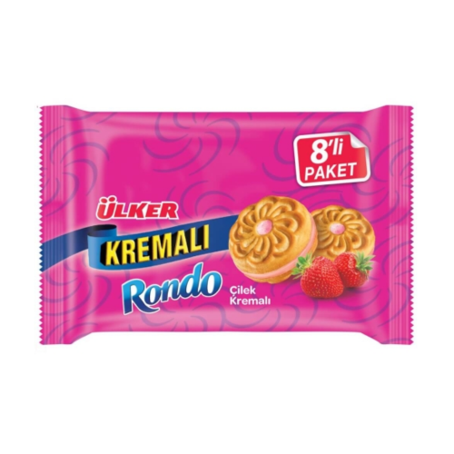 ÜLKER RONDO GALLETA DE FRESA 488 GR