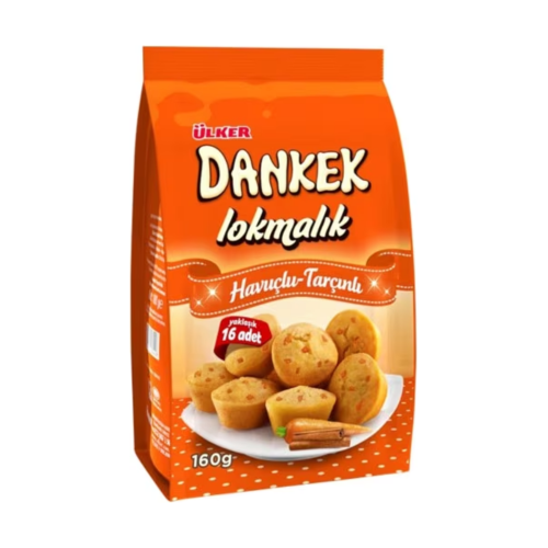 ÜLKER DANKEK LOKMALIK ZANAHORIA Y CANELA 160GR