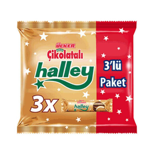 GALLETA ÜLKER HALLEY 3 PIEZAS 66 GR