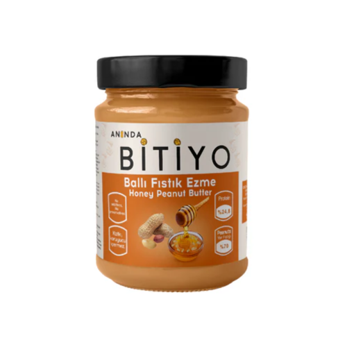 BİTİYO 325 GR MANTEQUILLA DE CACAHUETE CON MIEL PICANTE